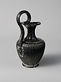 Terracotta oinochoe (jug), Group of Vienna O.565, Terracotta, Etruscan