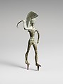 Bronze statuette of a warrior, Bronze, Etruscan