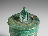 Bronze cista (toiletries box), Bronze, Etruscan or Praenestine