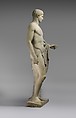 Marble statue of Hermes, Copy of work attributed to Polykleitos, Marble, Pentellic, Roman