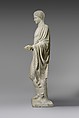 Marble statue of Hermes, Copy of work attributed to Polykleitos, Marble, Pentellic, Roman