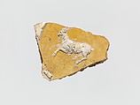 Stucco relief with goat, Stucco, Roman