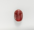 Carnelian scarab, Carnelian, Etruscan