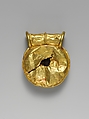 Pendant, bulla (lentoid), Gold, Etruscan
