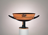 Terracotta Little Master cup, Terracotta, Greek, Attic, black-figure,