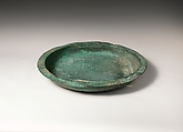 Bronze patera (salver), Bronze, Etruscan