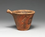 Terracotta spouted cup, Vasiliki ware, Terracotta, Minoan