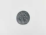 Intaglio, Lapis lazuli, Post-Classical