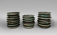 Bronze patera (salver), Bronze, Etruscan