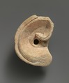 Limestone votive ear, Limestone, Cypriot