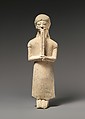 Limestone flute-player, Limestone, Cypriot