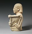 Limestone bust of a lyre-player | Cypriot | Cypro-Archaic II | The ...