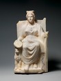 Marble statuette of Kybele, Marble, Roman