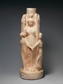 Marble statuette of triple-bodied Hekate and the three Graces, Marble, Roman