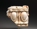 Marble architectural fragment, Marble, Greek, Attic