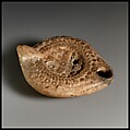 Terracotta oil lamp, Terracotta, Roman, Cypriot