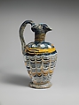 Glass oinochoe, Glass, Greek