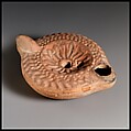 Terracotta oil lamp, Terracotta, Roman, Cypriot