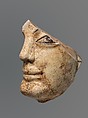 Terracotta head from a statue, Terracotta, Greek, South Italian