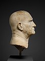 Marble bust of a man, Marble, Roman