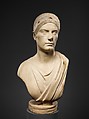 Marble portrait bust of a woman, Marble, Roman