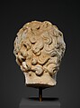 Marble head of a bearded man, Marble, Roman