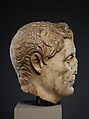 Marble portrait of a man, Marble, Roman