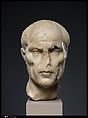 Marble portrait of a man, Marble, Roman