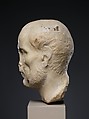Marble portrait of a man, Marble, Roman