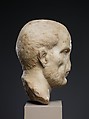 Marble portrait of a man, Marble, Roman