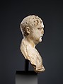 Marble portrait bust of a man, Marble, Roman