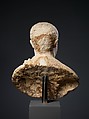 Marble portrait bust of a man, Marble, Roman