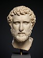 Marble portrait of the emperor Antoninus Pius, Marble, Roman