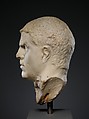 Marble portrait of the emperor Caracalla, Marble, Roman