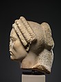 Marble head of a woman, Marble, Roman