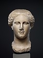 Marble head of a Ptolemaic queen, Marble, Greek