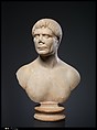 Marble portrait bust of a man, Marble, Roman