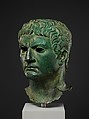 Bronze portrait of a man, Bronze, Roman