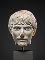 Marble portrait of a man, Marble, Roman
