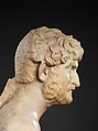 Marble bust of a bearded man, Marble, Roman