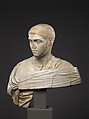 Marble portrait bust of Severus Alexander, marble, Roman