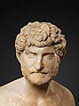 Marble bust of a bearded man, Marble, Roman