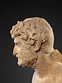 Marble bust of a bearded man, Marble, Roman