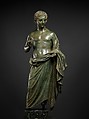 Bronze statue of an aristocratic boy, Bronze, Roman