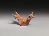Terracotta figurine in the form of a zoomorphic askos (vessel), Terracotta, Cypriot