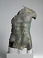 Bronze torso of a youth, Bronze, Greek