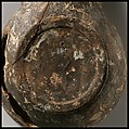 Terracotta oil lamp, Terracotta, Roman