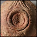 Terracotta oil lamp, Terracotta, Roman