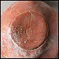 Terracotta oil lamp, Terracotta, Roman