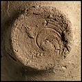 Terracotta saucer-shaped lamp, Terracotta, Cypriot